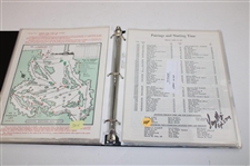 Fifty Masters (50) Pairing Sheets (1961-2014) & PGA Pro Set Cards w/Twenty Nine (29) Signed By Professional Golfers 