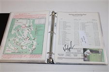 Fifty Masters (50) Pairing Sheets (1961-2014) & PGA Pro Set Cards w/Twenty Nine (29) Signed By Professional Golfers 