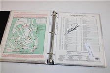 Fifty Masters (50) Pairing Sheets (1961-2014) & PGA Pro Set Cards w/Twenty Nine (29) Signed By Professional Golfers 