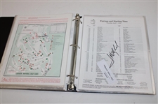 Fifty Masters (50) Pairing Sheets (1961-2014) & PGA Pro Set Cards w/Twenty Nine (29) Signed By Professional Golfers 