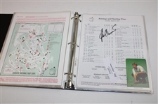 Fifty Masters (50) Pairing Sheets (1961-2014) & PGA Pro Set Cards w/Twenty Nine (29) Signed By Professional Golfers 