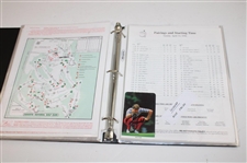 Fifty Masters (50) Pairing Sheets (1961-2014) & PGA Pro Set Cards w/Twenty Nine (29) Signed By Professional Golfers 