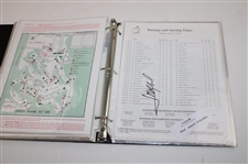 Fifty Masters (50) Pairing Sheets (1961-2014) & PGA Pro Set Cards w/Twenty Nine (29) Signed By Professional Golfers 