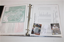 Fifty Masters (50) Pairing Sheets (1961-2014) & PGA Pro Set Cards w/Twenty Nine (29) Signed By Professional Golfers 