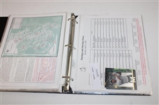 Fifty Masters (50) Pairing Sheets (1961-2014) & PGA Pro Set Cards w/Twenty Nine (29) Signed By Professional Golfers 