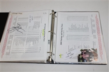 Fifty Masters (50) Pairing Sheets (1961-2014) & PGA Pro Set Cards w/Twenty Nine (29) Signed By Professional Golfers 