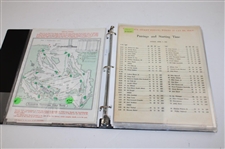 Fifty Masters (50) Pairing Sheets (1961-2014) & PGA Pro Set Cards w/Twenty Nine (29) Signed By Professional Golfers 
