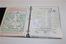 Fifty Masters (50) Pairing Sheets (1961-2014) & PGA Pro Set Cards w/Twenty Nine (29) Signed By Professional Golfers 