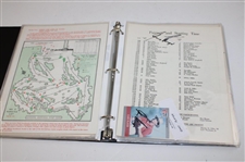 Fifty Masters (50) Pairing Sheets (1961-2014) & PGA Pro Set Cards w/Twenty Nine (29) Signed By Professional Golfers 
