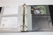 Fifty (50) Assorted PGA Course Postcards in Binder