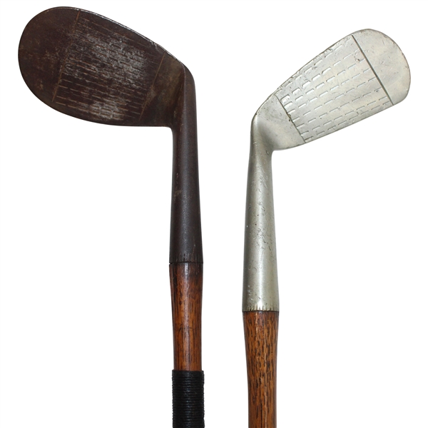 Clarence Moeller Special LH Niblick & J.P. Cochrane Special Rustless Mashie