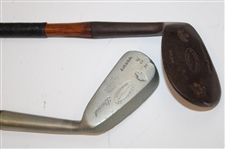 Clarence Moeller Special LH Niblick & J.P. Cochrane Special Rustless Mashie