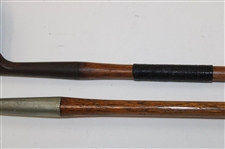 Clarence Moeller Special LH Niblick & J.P. Cochrane Special Rustless Mashie