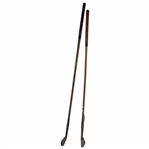 A.J. Christie Hand Forged Smooth Face LH Club w/Sheep Skin Grip & J. Duncan Stirling Gibson Star Iron