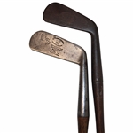 Prestwick S.V.B. Mid Iron Circa 1905 & R. Forgan St. Andrews Hand Forged Putter