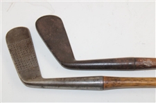 Prestwick S.V.B. Mid Iron Circa 1905 & R. Forgan St. Andrews Hand Forged Putter