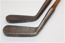 Prestwick S.V.B. Mid Iron Circa 1905 & R. Forgan St. Andrews Hand Forged Putter
