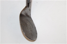 Spalding Accurate Niblick 1 w/Dot Punched Round Pattern Face