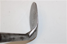 Spalding Accurate Niblick 1 w/Dot Punched Round Pattern Face