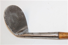 Spalding Accurate Niblick 1 w/Dot Punched Round Pattern Face