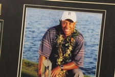 Tiger Woods 2006 PGA Grand Slam of Golf Champion Tuesday Unused Ticket w/Photo Display