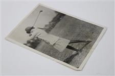1922 & 1931 Marion Turpie Lake Wire Photos - 14yr Old Record Breaker & Winning 3rd Southern