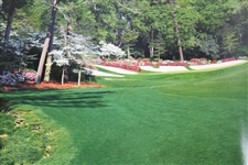 2008 Masters Tournament Commemorative 13th Hole at Augusta National GC Poster
