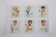 Set of 24 The Ryder Cup 1991 Golf Cards