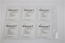Set of 24 The Ryder Cup 1991 Golf Cards