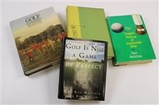 Ten (10) Assorted Golf Books - Instant Library