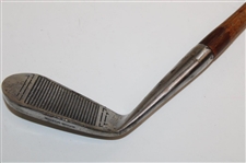 Kroydon Banner Wood Shaft Spade Mashie w/Waffle Face