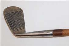 Kroydon Banner Wood Shaft Spade Mashie w/Waffle Face