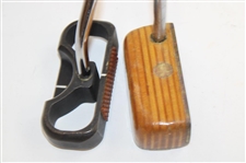 Macdougall Palmer Design Putter & Wood/Brass Putter Designed By Palmer w/Sweet Spot On Face