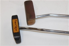 Macdougall Palmer Design Putter & Wood/Brass Putter Designed By Palmer w/Sweet Spot On Face