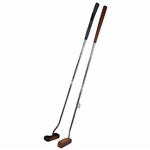 Macdougall Palmer Design Putter & Wood/Brass Putter Designed By Palmer w/Sweet Spot On Face
