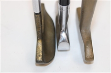 Laurie Auchterlonie St. Andrews Putter w/Wood Shaft, Pong First Flight Putter & Macgregor Smoothy N204 Putter