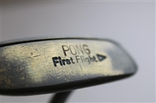 Laurie Auchterlonie St. Andrews Putter w/Wood Shaft, Pong First Flight Putter & Macgregor Smoothy N204 Putter
