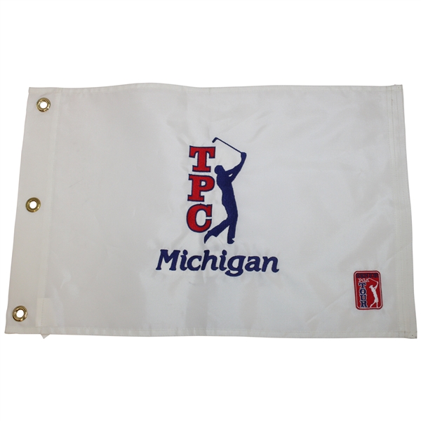 TPC Michigan Senior PGA Tour Embroidered Flag