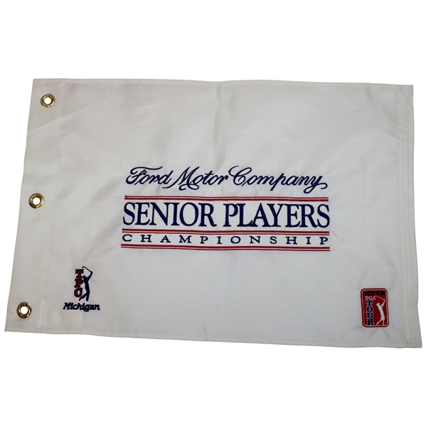 Senior Players Championship At TPC Michigan Embroidered Flag