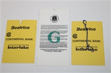 1999 PGA at Medinah CC Saturday Ticket #04057 w/Two (2) 1985 Western Open Tickets