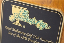 1998 President's Cup At Royal Melbourne Plaque