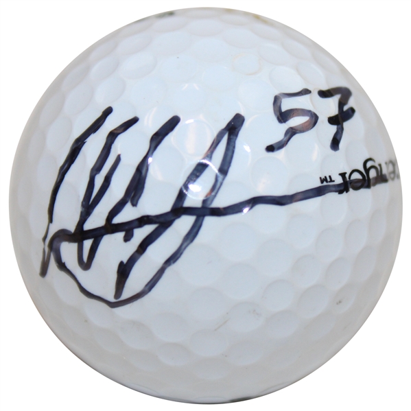 Cristobal Del Solar Signed Slazenger Money Golf Ball Inscribed "57"