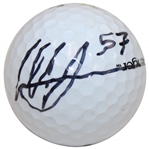 Cristobal Del Solar Signed Slazenger Money Golf Ball Inscribed "57"