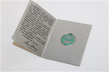 1962 PGA National Golf Day Medal - Jerry Barber vs. Gene Littler
