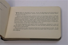 1939 Ralph Guldahl 'Groove Your Golf' Flip Book - Foreword by Bobby Jones