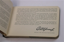 1939 Ralph Guldahl 'Groove Your Golf' Flip Book - Foreword by Bobby Jones