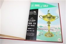 1951 Ryder Cup Matches at Pinehurst Official Program - Hard Cover Edition