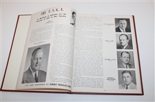 1951 Ryder Cup Matches at Pinehurst Official Program - Hard Cover Edition