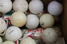 Large Assortment of Various Golf Balls Including Individual Golf Balls, Sleeves & more