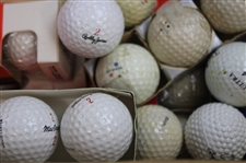 Large Assortment of Various Golf Balls Including Individual Golf Balls, Sleeves & more